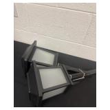 Two 17ï¿½ solar light