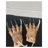 Wolverine costume gloves plastic