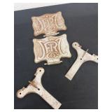 Vintage hinges