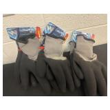 3 pairs of xl gloves