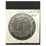 2008-D Silver Kennedy Half Dollar