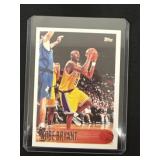 Kobe Bryant 1996/97 Topps rookie reprint
