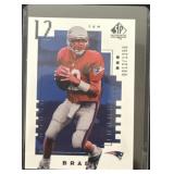 Tom Brady reprint 2000 SP Authentic 12/1250