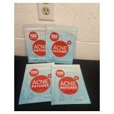 Four bags of acne patches