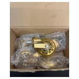 gold-plated office chair casters