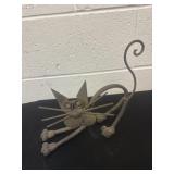 13ï¿½ metal cat decor