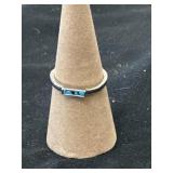 Size 11 1/2 turquoise like ring