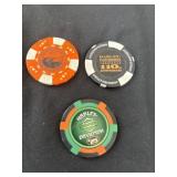 Three Harley Davidson chips