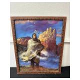 22x18 Framed Native Artwork