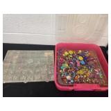 2 container of beads