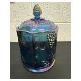 7ï¿½ vintage Indiana Glass grape carnival glass