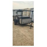 8'X5' Single axel trailer