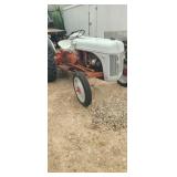 Ford  8n tractor runs needs carburetor work