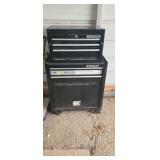 Kobalt toolbox with miscellaneous tools