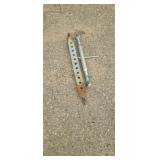 Three point tractor bar