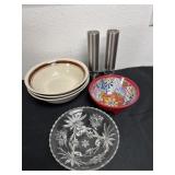 Bowls and electric shakers