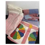 3 quilt tops