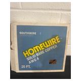 Home wire solid bare copper