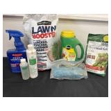 Group of yard items