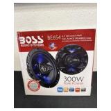 Boss 300w peak speakers