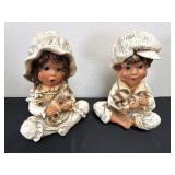 2 9' vintage Universal Statuary Corp  figurines
