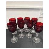 Cristal d'Arques-Durand 'Antique Ruby' water