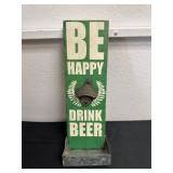 15' bottle opener wall tray