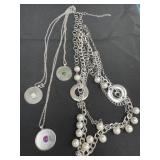 Group of necklaces