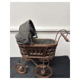 antique baby doll pram