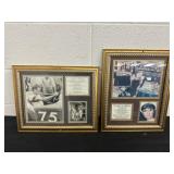 Vintage James Dean bio Plaque with Breakfast at