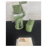 Cheese greater and veggie slice and recipe cards