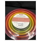 New plastic mixing bowls