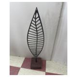 Metal Leaf decor 26in