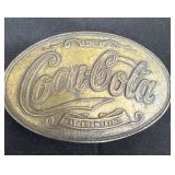 Brass vintage Coca Cola belt buckle