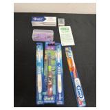 All new packages dental hygiene kit family of 4