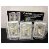 3 cordless cob light switches new