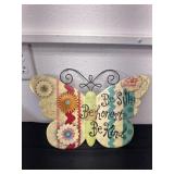 16'x11' butterfly metal beer silly sign