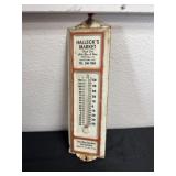 14' metal advertising thermometer.