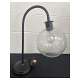 21in Handblown glass Table Lamp