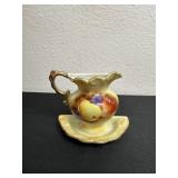 vintage Japanese hand-painted porcelain wash