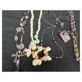5 necklaces