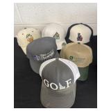Group of hats