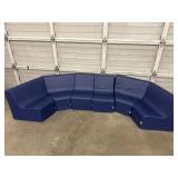 6pc Sprouts Area Couch Blue
