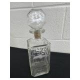 11' glass decanter.