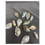 polished Labradorite freeform cabochons