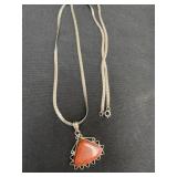 Red Agate Necklace