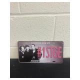 Stooge license plate