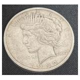 1922  D peace silver dollar
