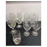 Group of glasses