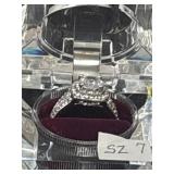 cubic zirconia ring
